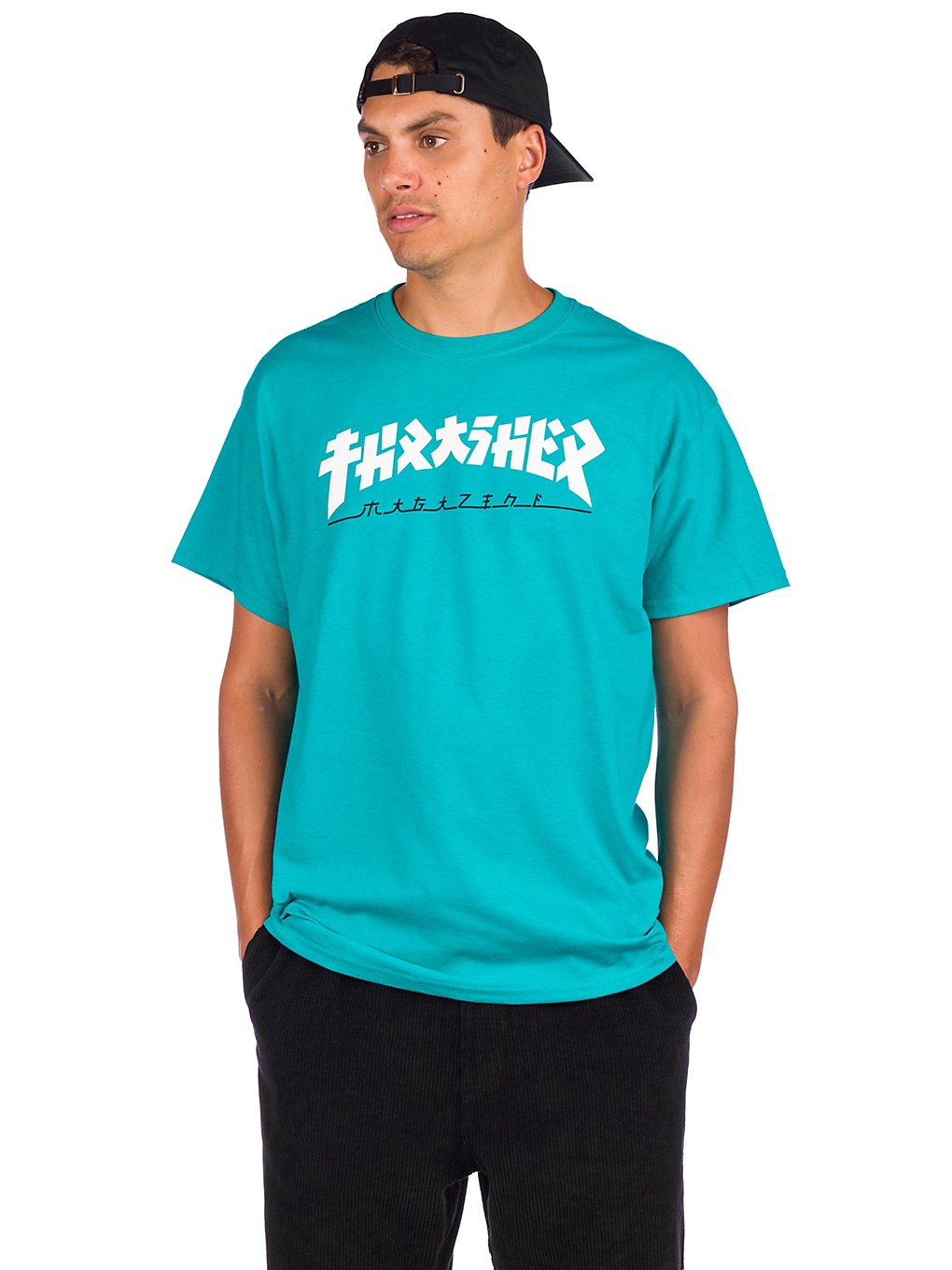 Thrasher Godzilla T-Shirt grønn