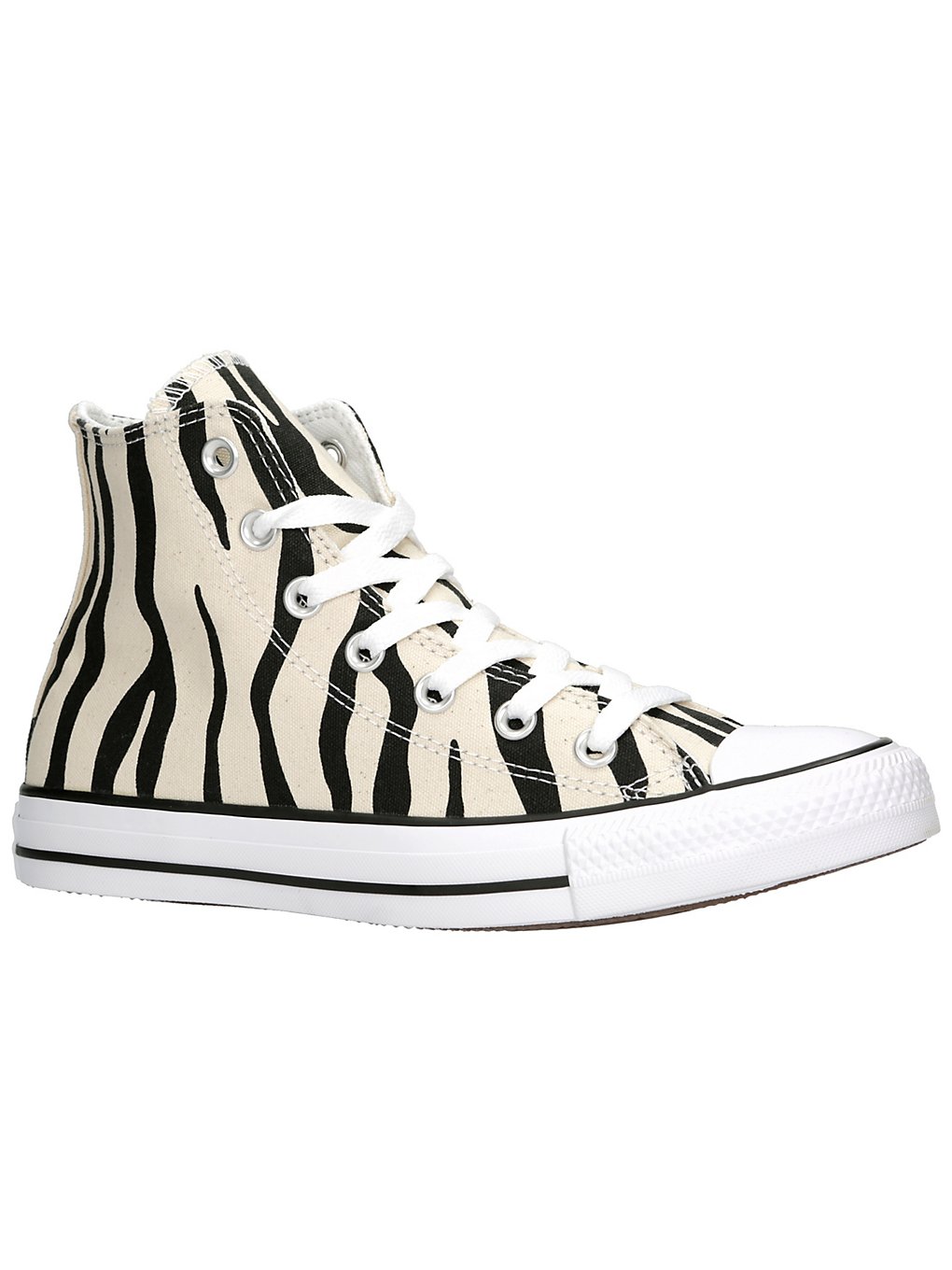 Converse Chuck Taylor All Star Canvas Zebra HI Sneakers white