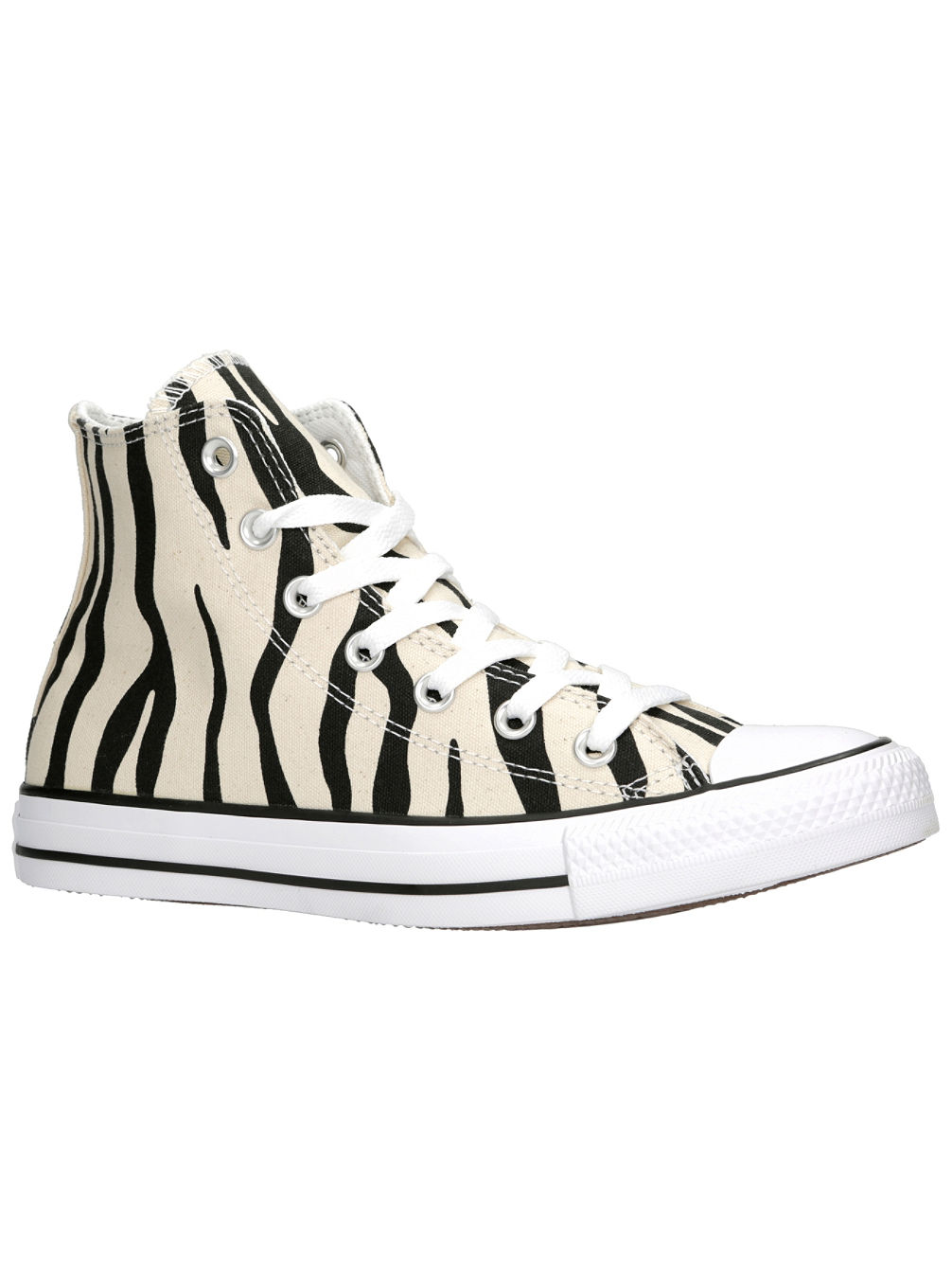 Chuck Taylor All Star Canvas Zebra HI Sneakers