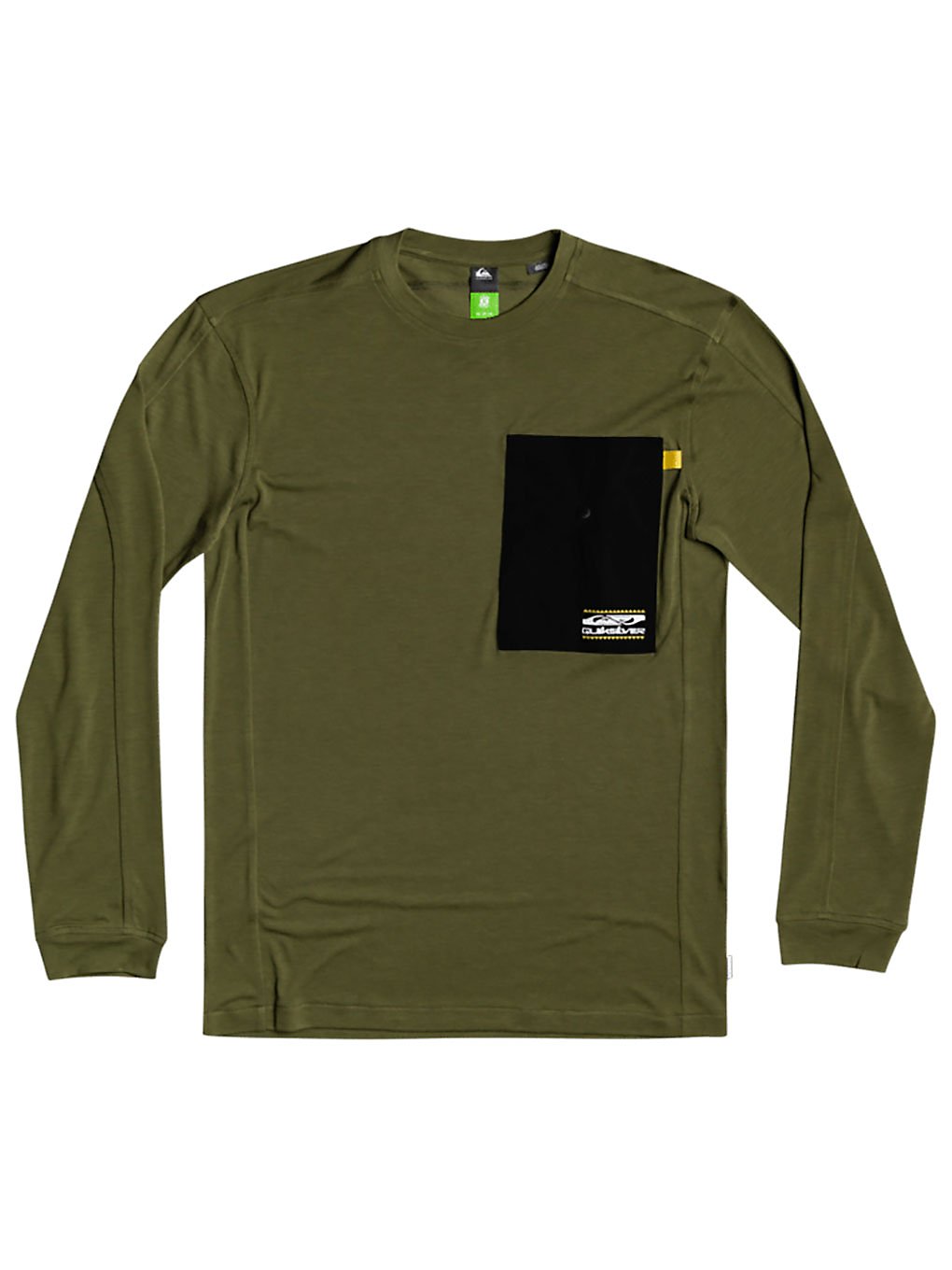 Quiksilver Dry Valley Long Sleeve T-Shirt olive branch
