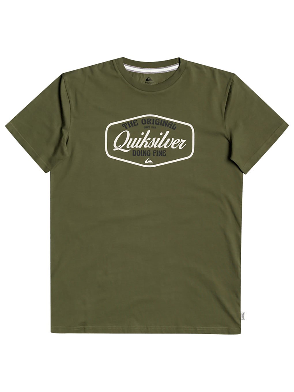Quiksilver Cut To Now T-Shirt four leaf clover