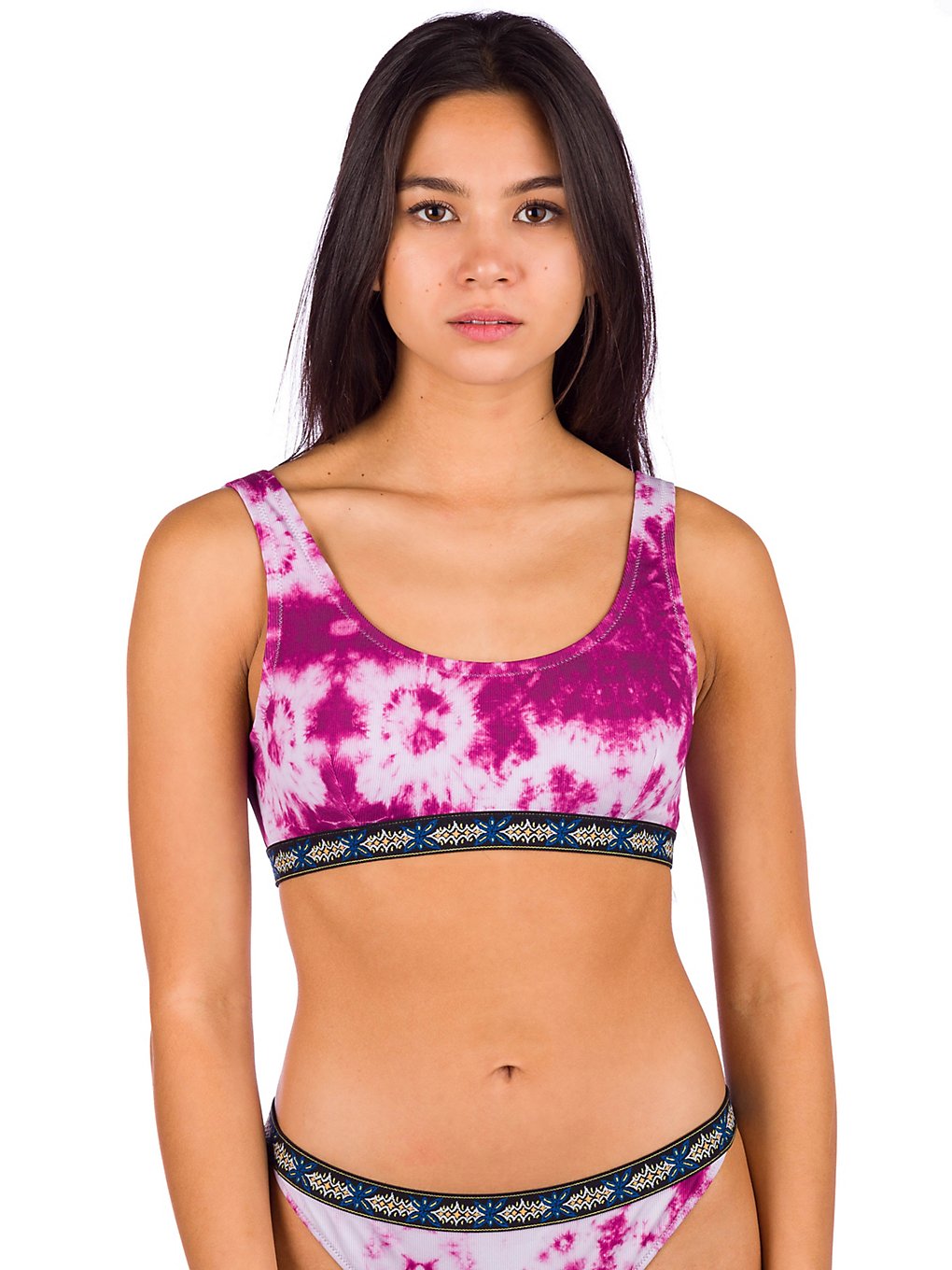 Quiksilver The Rib Bikini Top à motifs