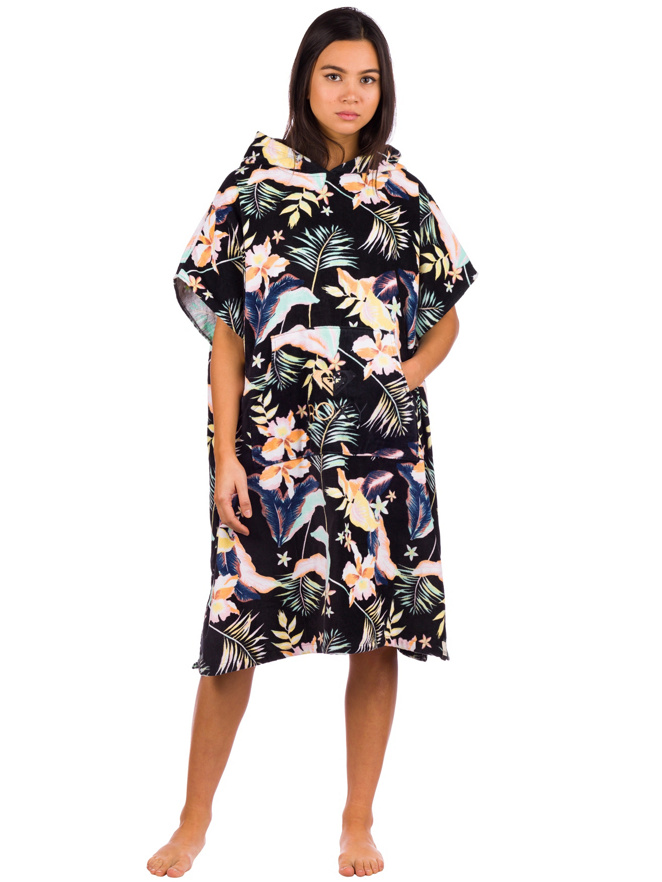 Roxy Stay Magical Printed Surf Poncho