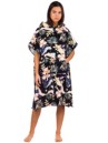 Roxy Stay Magical Printed Surf Poncho