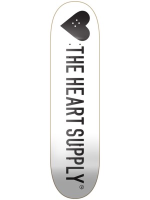 Heart Supply Strong 8 Skateboard Deck white