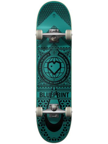 Blueprint Home Heart 8.25&quot; Skateboard
