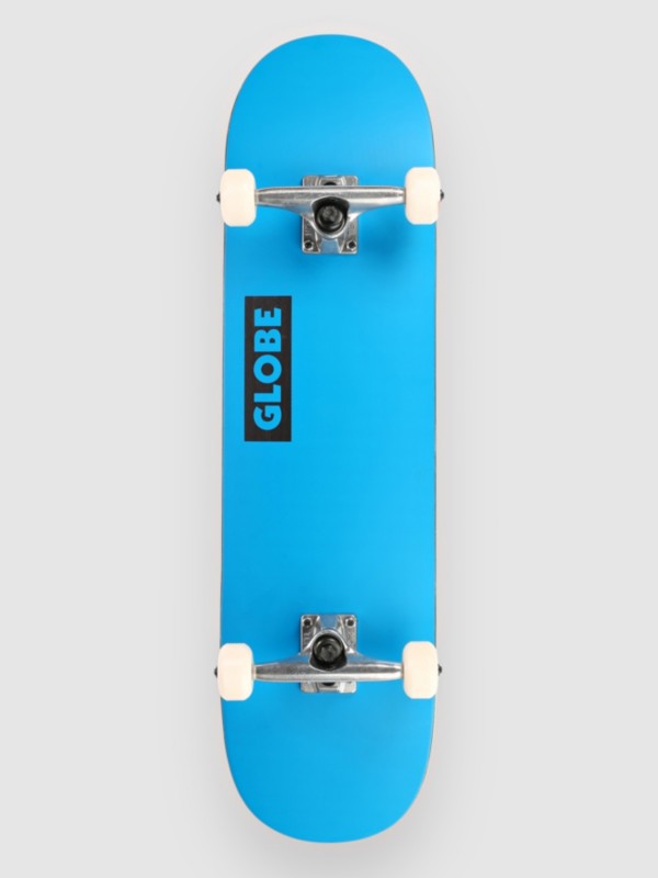 Globe Goodstock 8.375" Skateboard neon blue