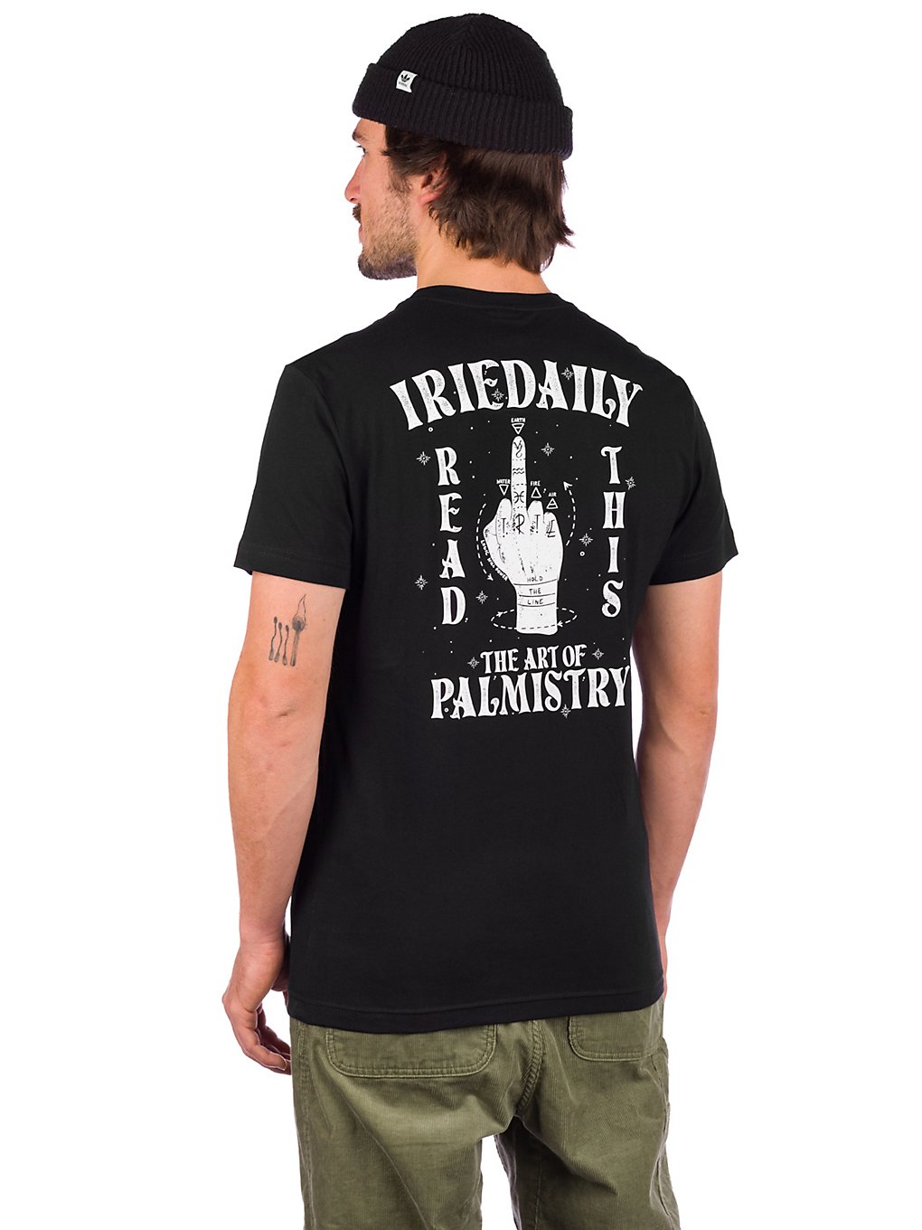Iriedaily Palmistry T-Shirt black kaufen
