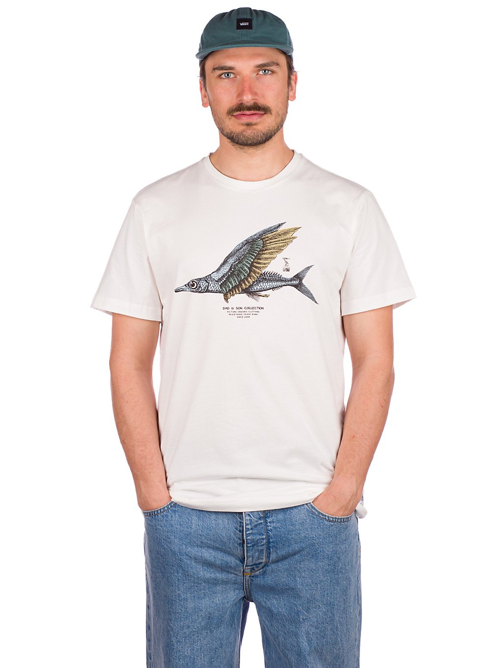 Picture Flycod D&S T-Shirt white