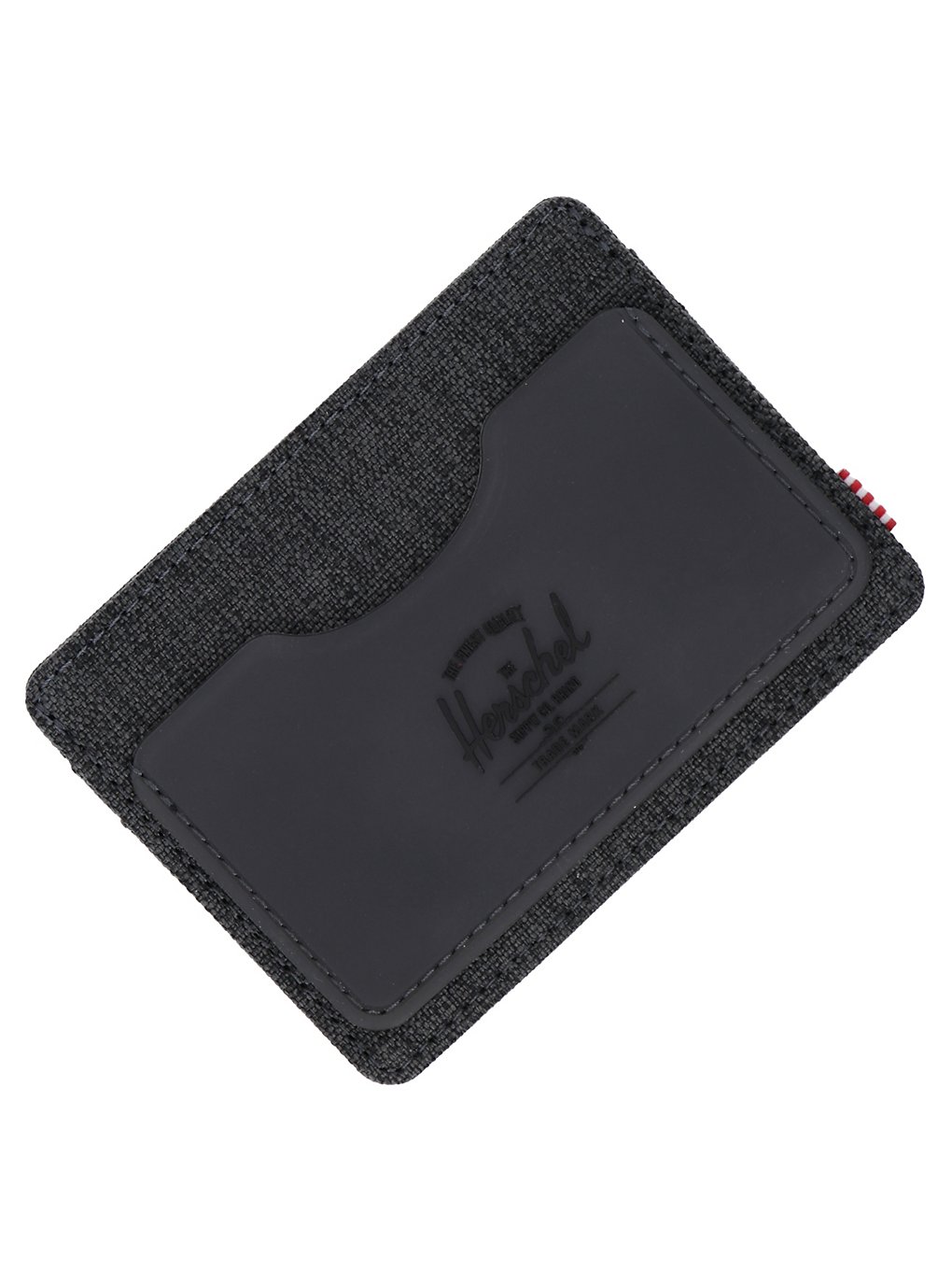 Herschel Charlie Rubber RFID Wallet noir