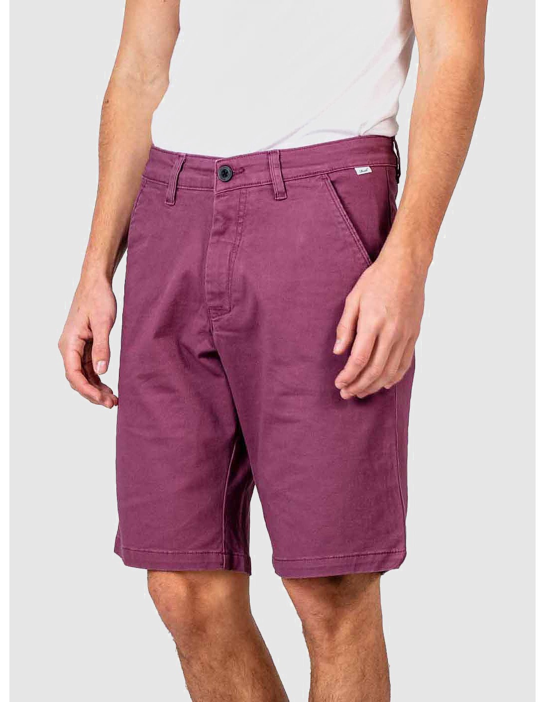 REELL Flex Grip Chino Shorts plum purple