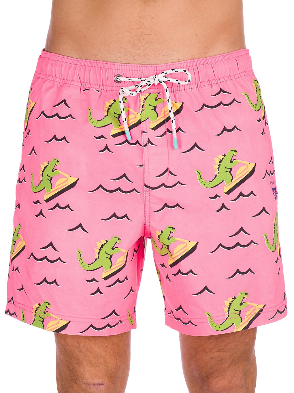 Party Pants Dino Ripper Boardshorts pink