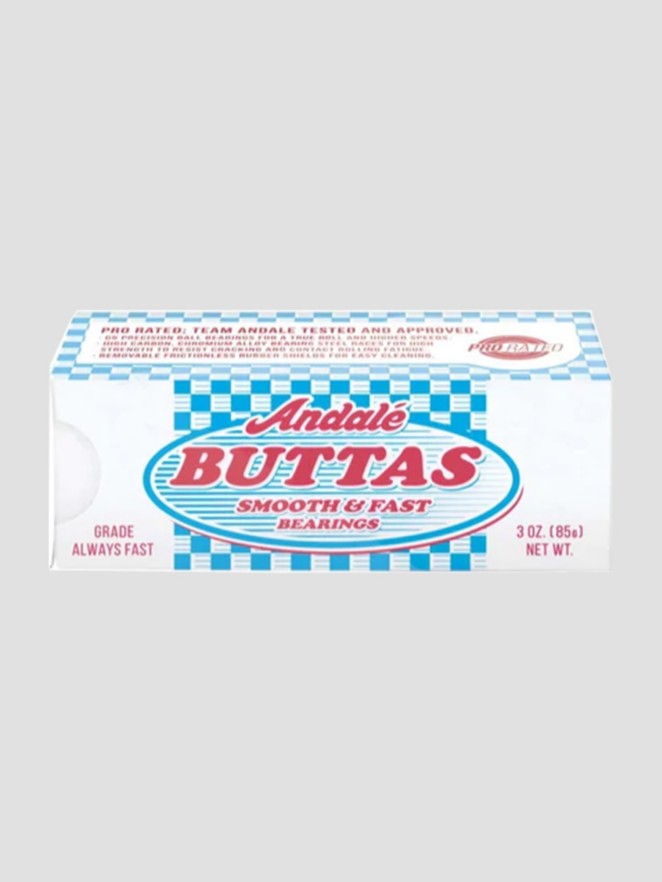 Andale Bearings ABEC Buttas Single Rodamientos
