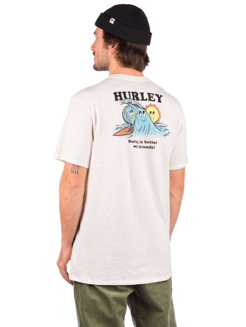 Hurley Evd Reg Earth And Surfs Camiseta