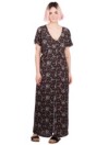 Hurley Button Up Maxi Kjole