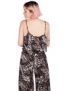 Hurley Party Palm Flounce Crop Canotta