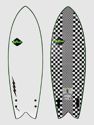 Softech Kyuss Fish 5'8 Softtop Planche de surf