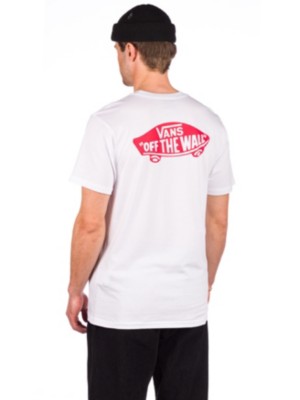 Vans OTW Classic T-Shirt white/high risk red