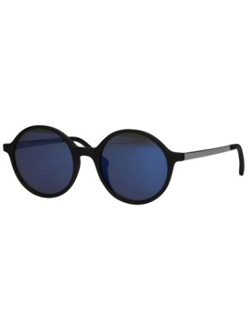 Komono Madison Metal Black Silver Sunglasses
