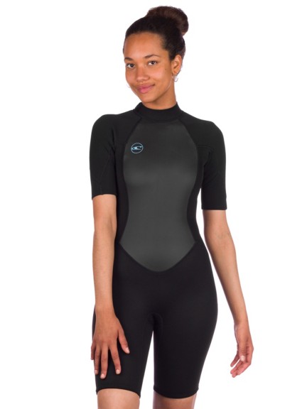 Combinaison De Plongée Courte O'Neill Reactor II - 2 Mm, Fermeture éclair Dos - Pour Surf, Sports Nautiques