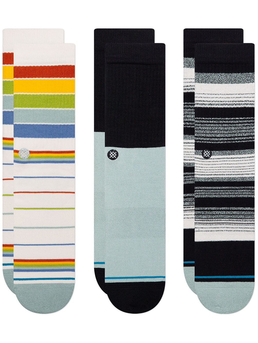 Badwater Crew 3 Pk Chaussettes