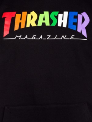 rainbow thrasher hoodie