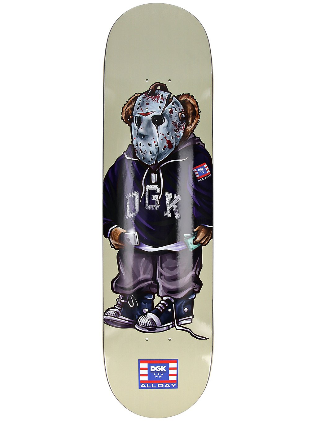 Unbekannt DGK Skateboard-Brett/Deck Kalis Clouded 20,32 cm Unbekannt DGK Skateboard-Brett/Deck Kalis Clouded 20,32 cm