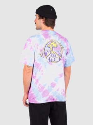 A-Lab Go With The Flow Purple & Blue Tie Dye T-Shirt