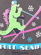 Dino Ripper Ski Camiseta