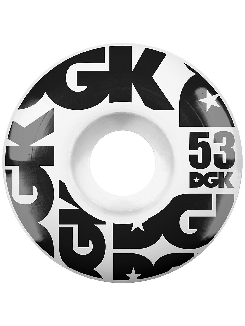 DGK Street Formula 53mm Wheels hvit