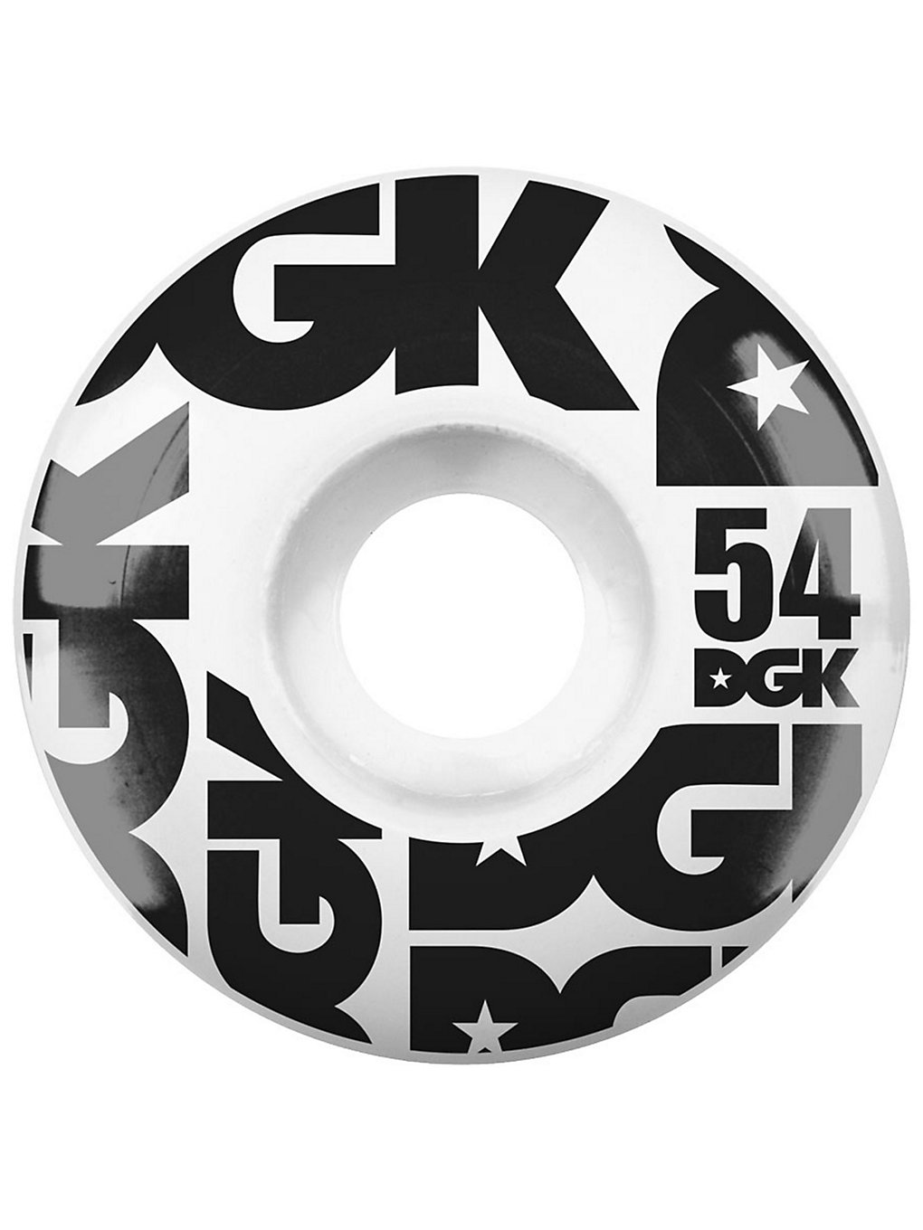 DGK Street Formula 54mm Wheels hvit