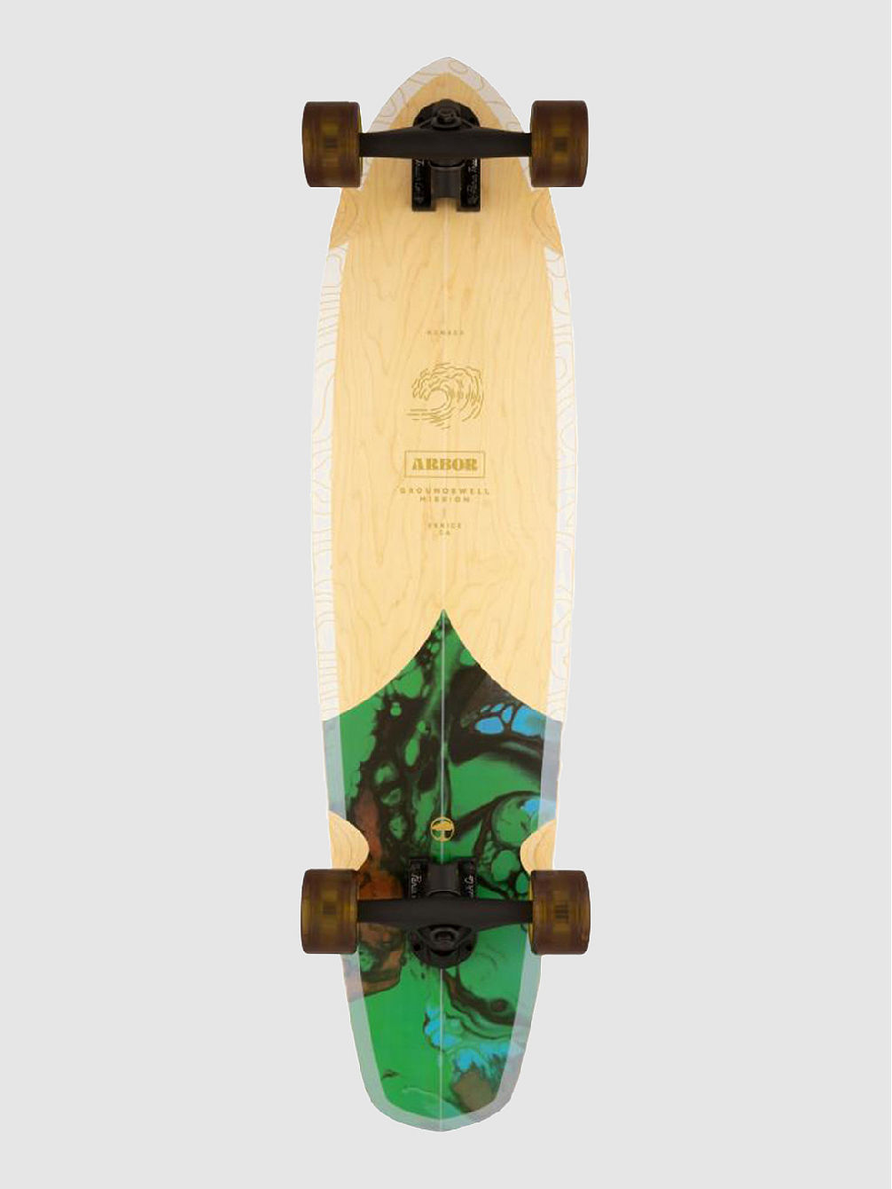 Groundswell Mission 35&amp;#034; Skateboard