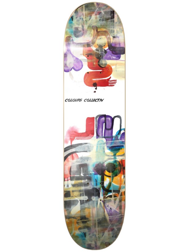 Colours Will Barras Grunge Logo 8.4″ Skateboard Deck