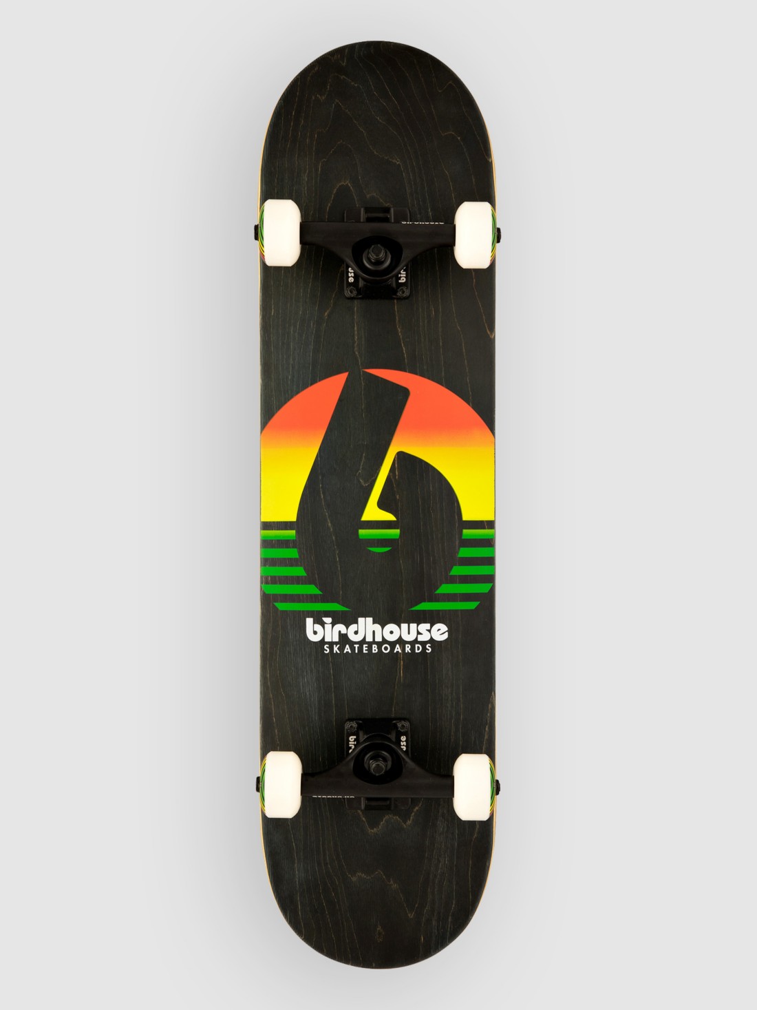 Birdhouse Sunset 7.75" Skateboard rasta