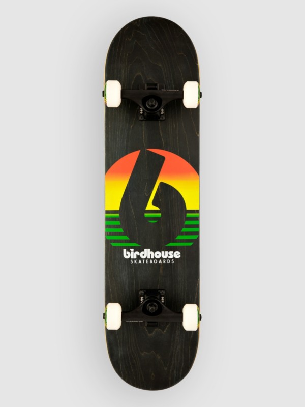 Birdhouse Sunset 7.75" Skateboard rasta