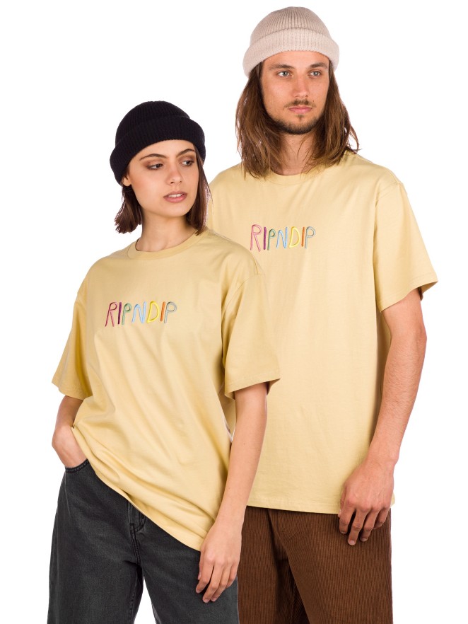 RIPNDIP Embroidered Logo T-Shirt