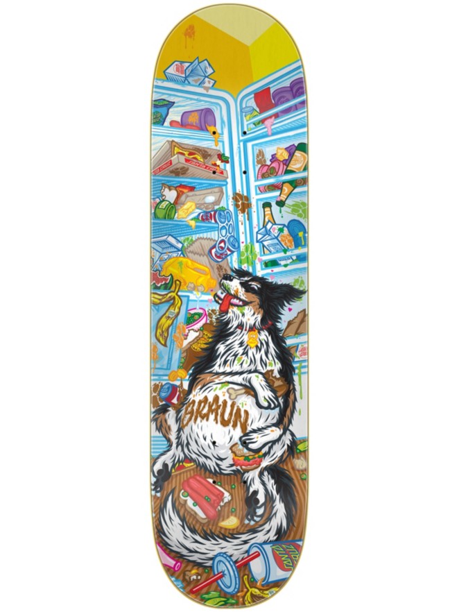 Santa Cruz Braun Munchies Everslick 8.25″ Tábua de Skate