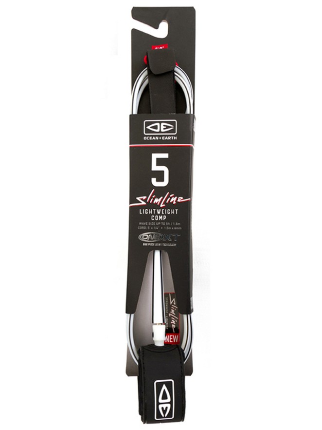 Ocean & Earth Slim Line One-XT Light Weight Comp 5' Leash
