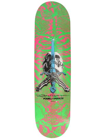Powell Peralta Ray Rodriguez Skull &amp; Sword Popsicle 8&quot; Skateboard deck