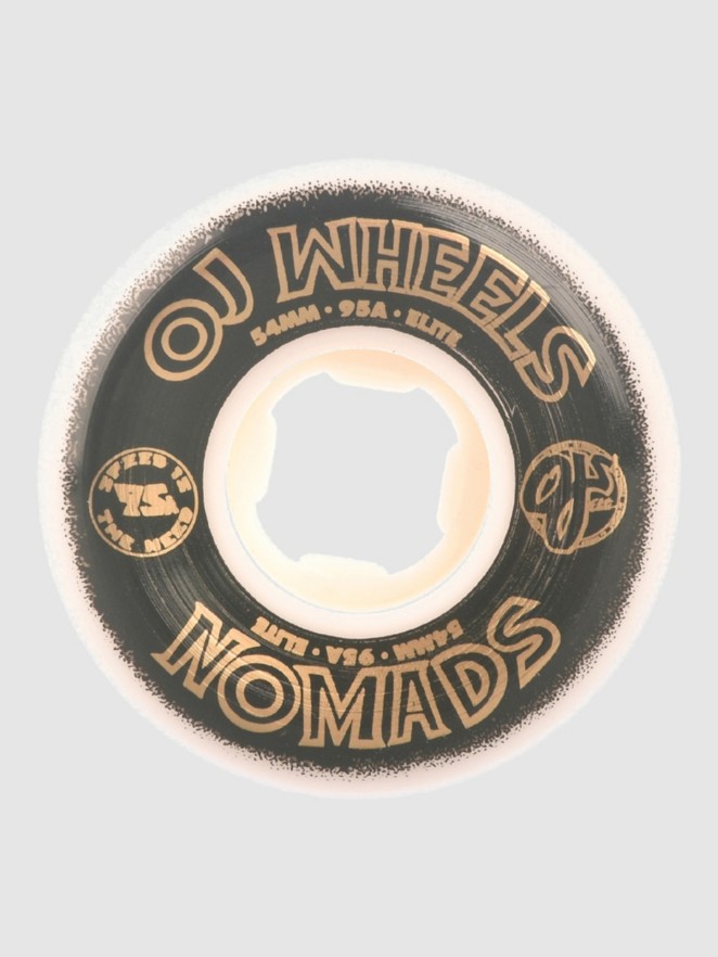 OJ Wheels Elite Nomads 95A 54mm Ruote