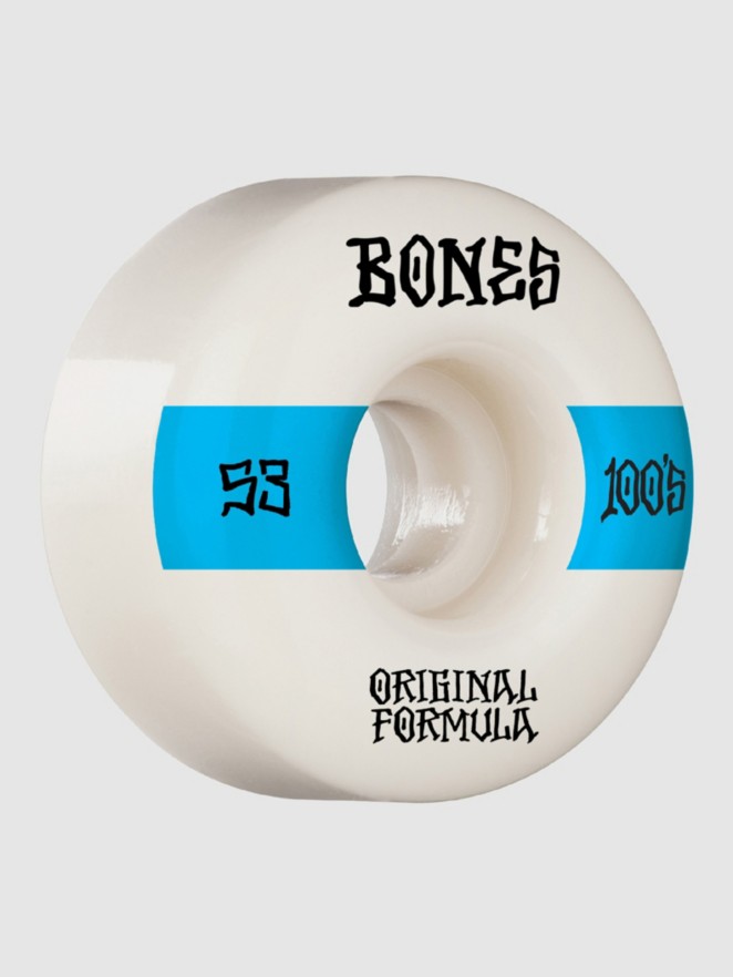 Bones Wheels 100's OG #19 V4 100A Wide 53mm Ruedas