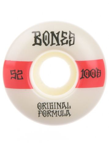 Bones Wheels 100's OG #19 V4 100A Wide 52mm Ruedas