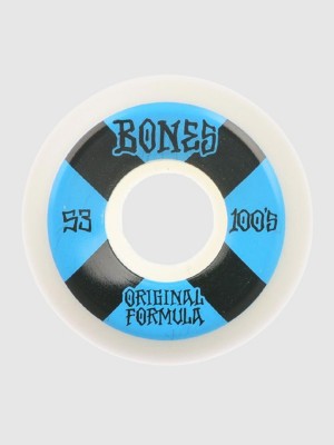 Bones Wheels 100's OG #4 V5 Sidecut 100A 53mm Rollen