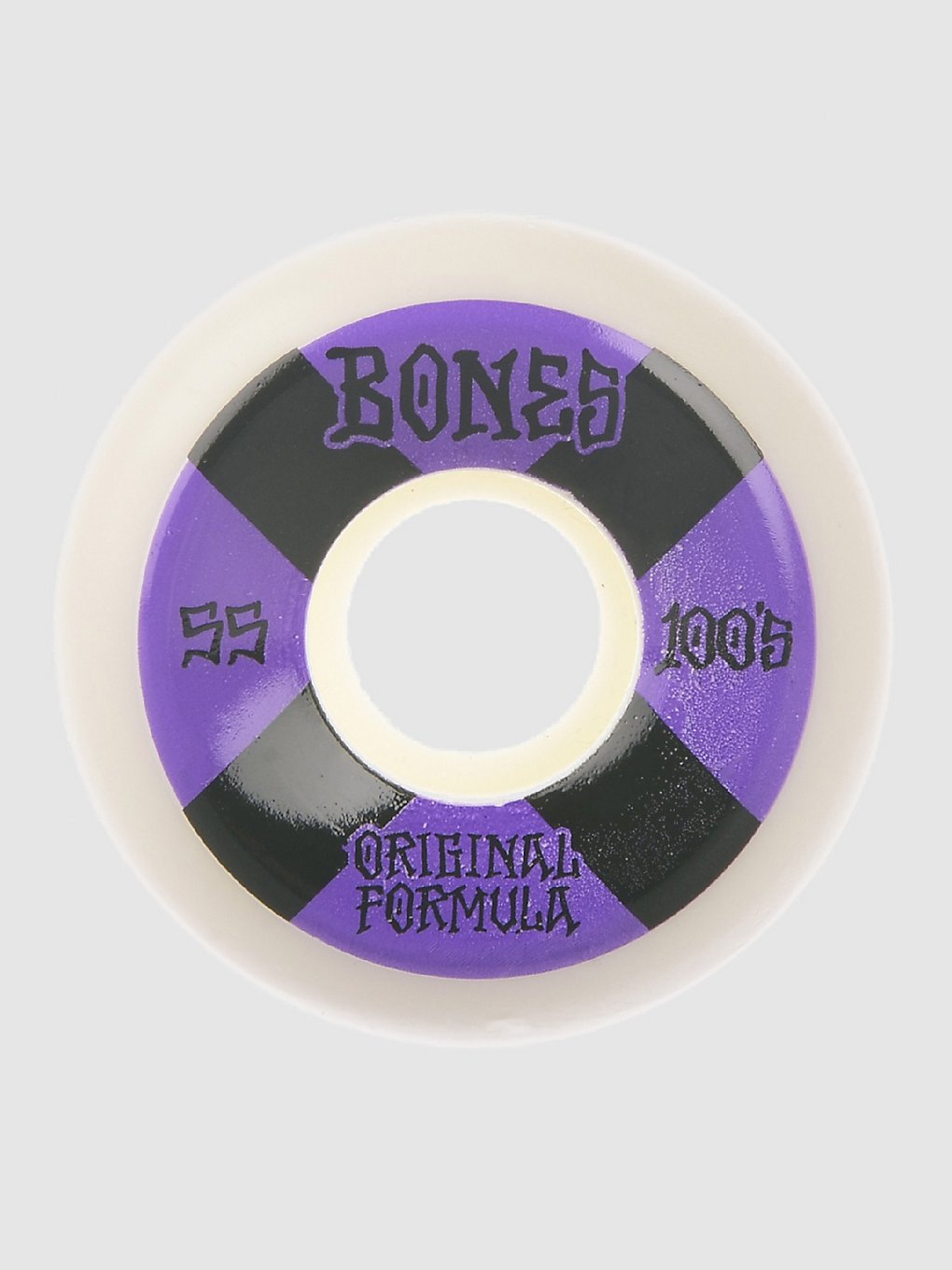 Bones Wheels 100's OG #4 V5 Sidecut 100A 55mm Rollen purple kaufen