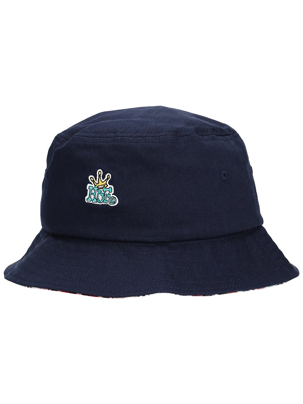 HUF Crown Reversible Bucket Hat bleu