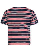 Striped Knotted T-Paita