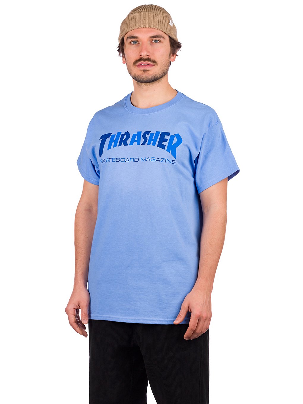 Thrasher Checkers T-Shirt blå
