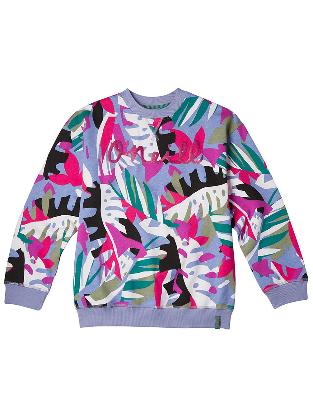 Print Crew Sweater
