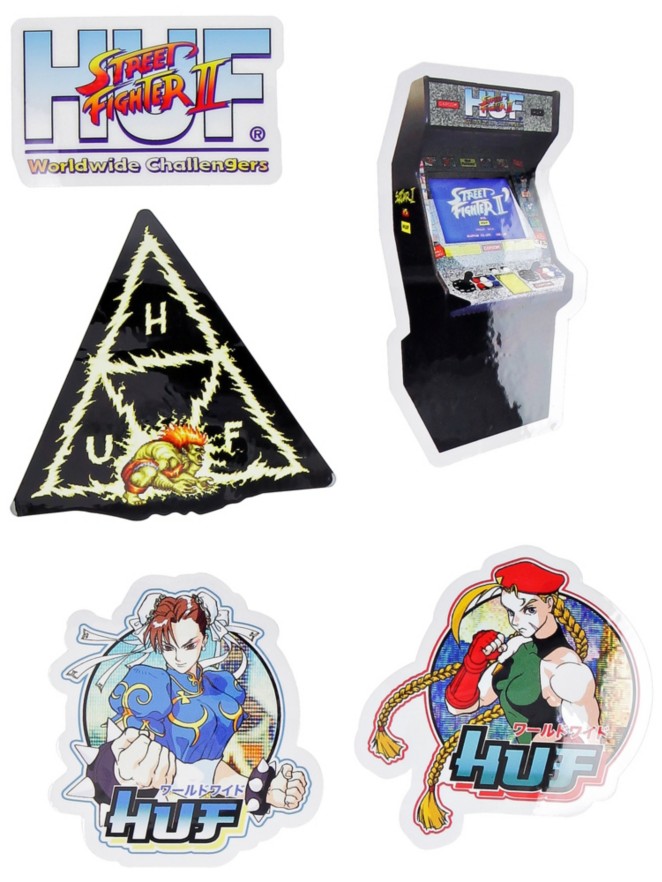HUF Street Fighter II Set Sticker