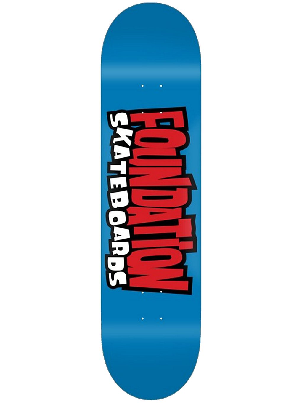 Foundation From The 90s 8.25" Skateboard Deck blue kaufen
